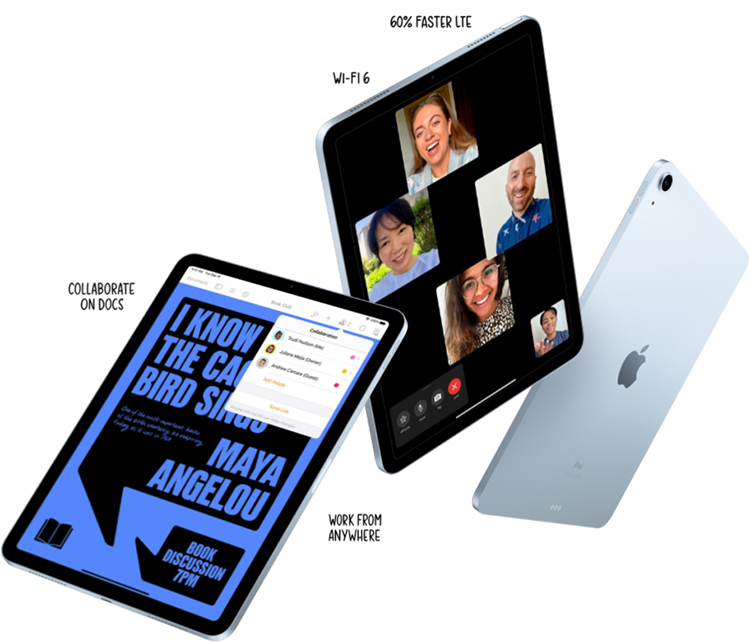 iPad Air 10.9 Wi-Fi 64GB New 2020 - Hàng Nhập Khẩu Chính Hãng