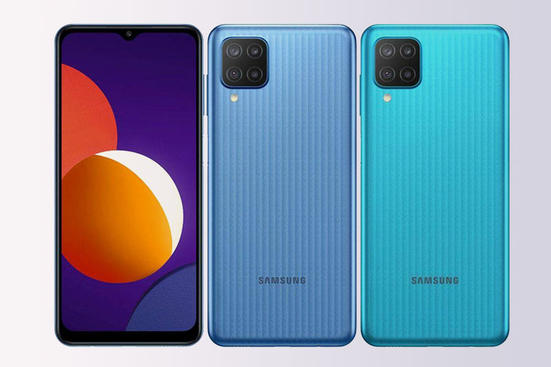 Samsung Galaxy M12 | Mặt lưng được làm từ chất liệu nhựa cầm nắm thoải mái