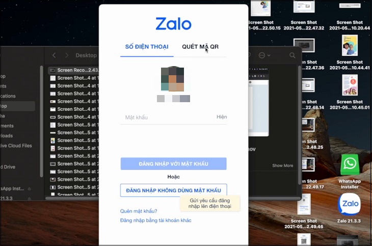 Mở ứng dụng Zalo trên Macbook để hoàn tất việc cài đặt