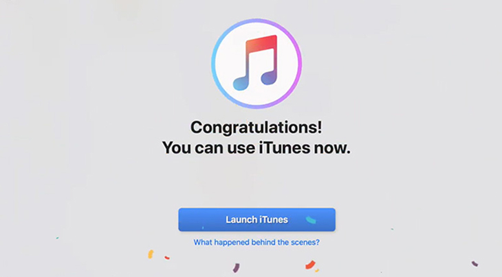 Mở ứng dụng iTunes trên máy tính