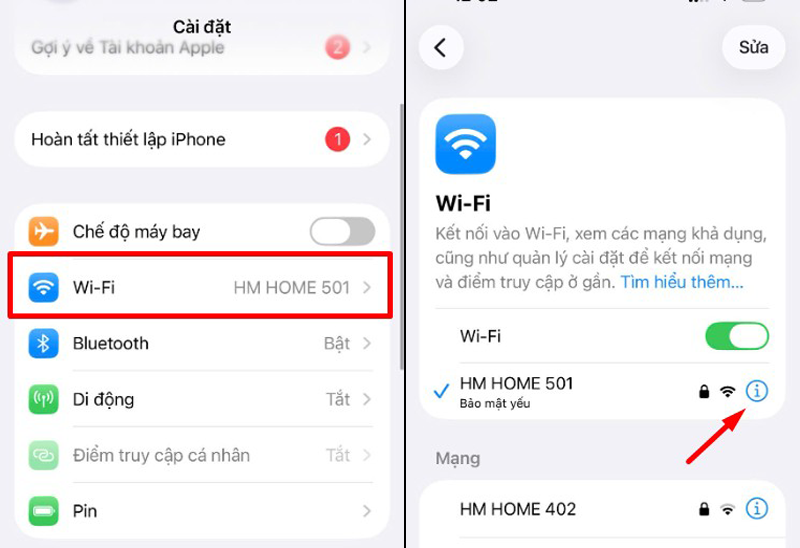 cách xem mật khẩu Wi-Fi trên iPhone - hình 3