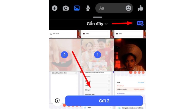 Gửi ảnh HD bằng Messenger - hình 6