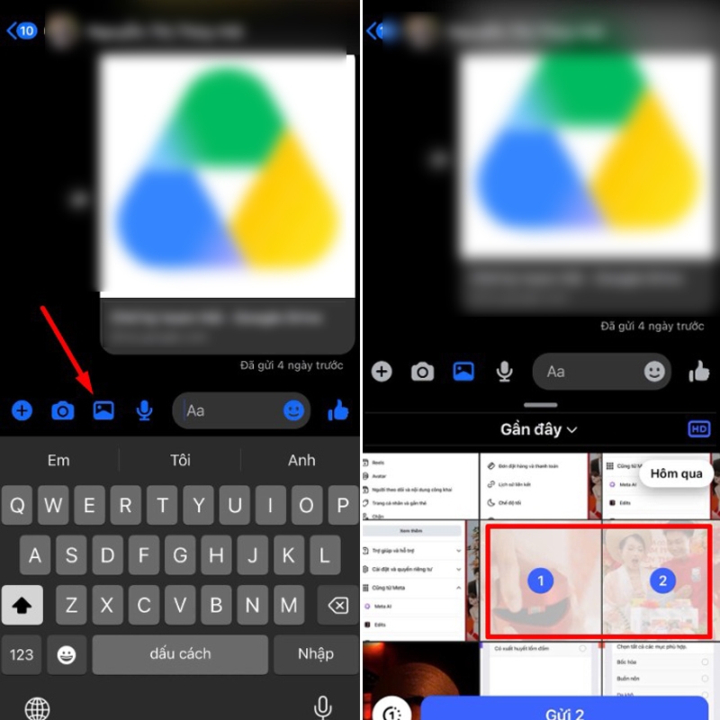 Gửi ảnh HD bằng Messenger - hình 5