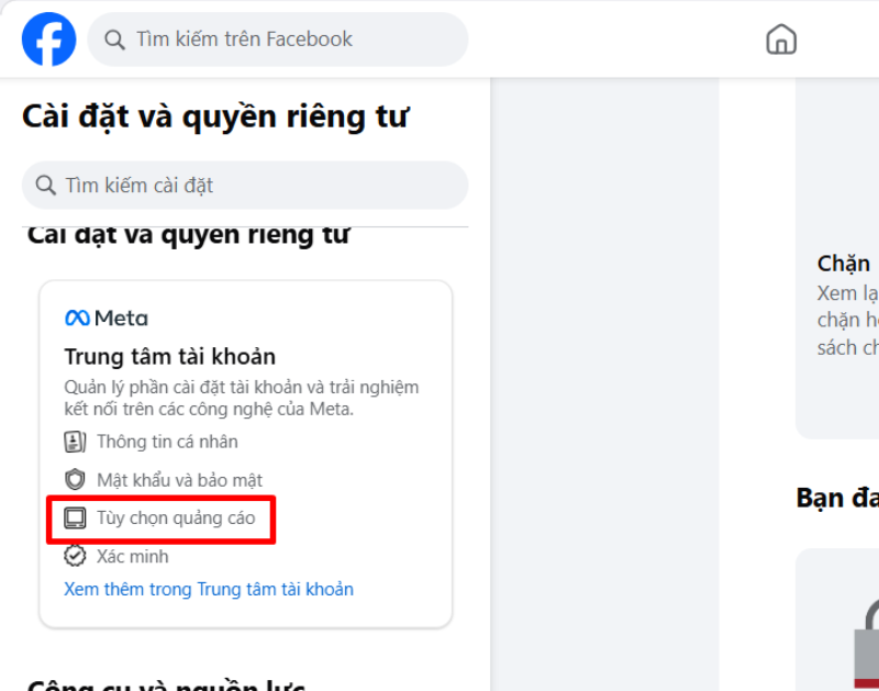 Chặn quảng cáo trên Facebook - hình 5
