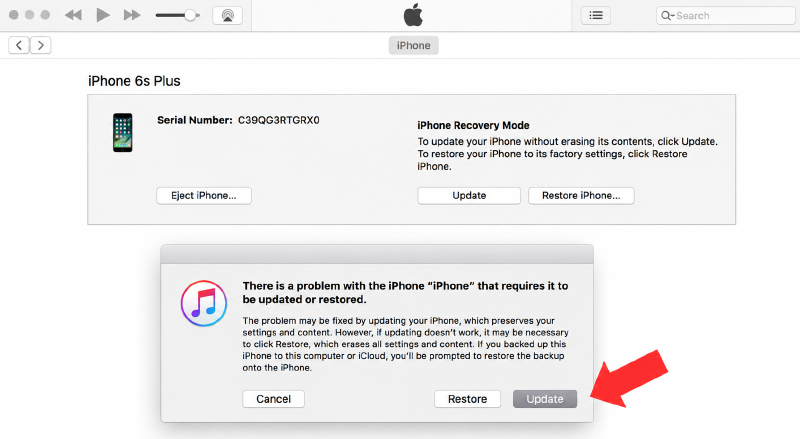 Cách khắc phục iPhone bị treo iTunes - hình 8