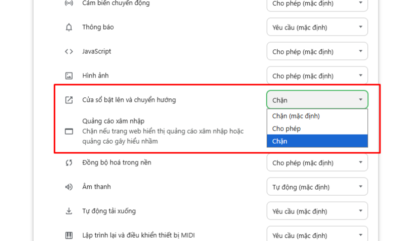Chặn quảng cáo trên Cốc Cốc - hình 10