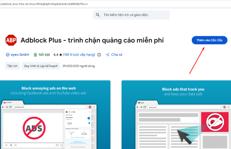 Chặn quảng cáo trên Cốc Cốc - hình 12