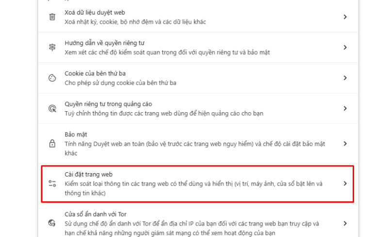 Chặn quảng cáo trên Cốc Cốc - hình 4