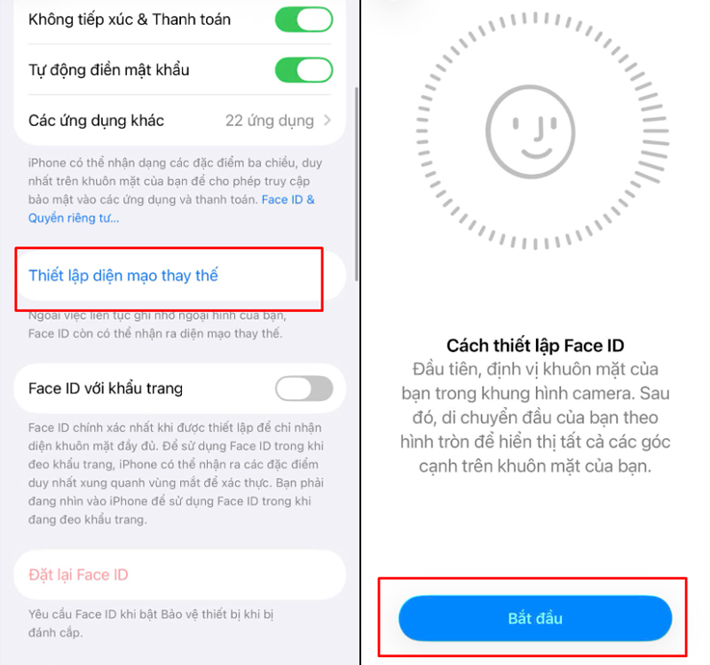 Cách cài đặt Face ID cho iPhone X - hình 5