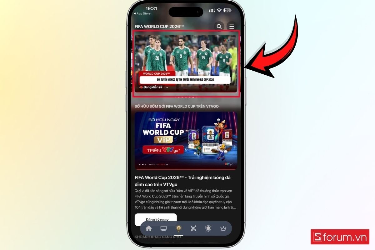 Bắt đầu theo dõi trận đấu