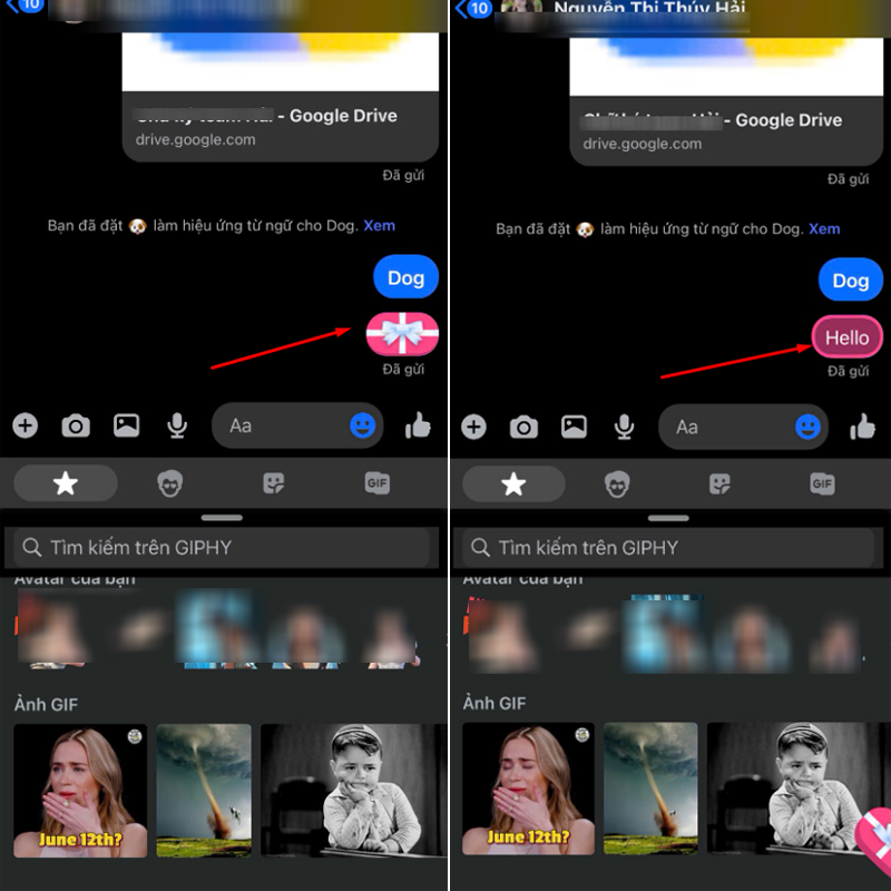cách tạo hiệu ứng Messenger trên iPhone - hình 7