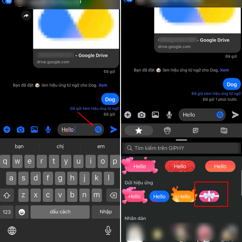 cách tạo hiệu ứng Messenger trên iPhone - hình 6