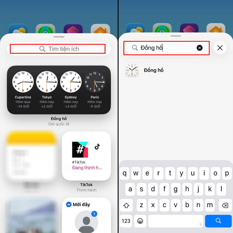 Thay đổi vị trí đồng hồ trên iPhone - hình 3