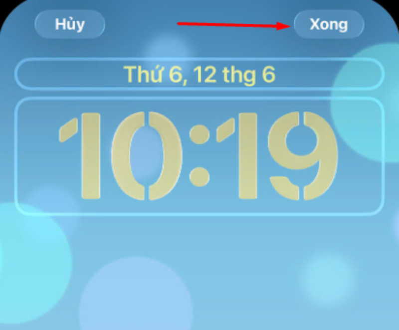 Thay đổi vị trí đồng hồ trên iPhone - hình 6