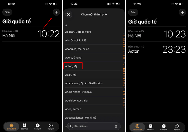 Thay đổi vị trí đồng hồ trên iPhone - hình 11