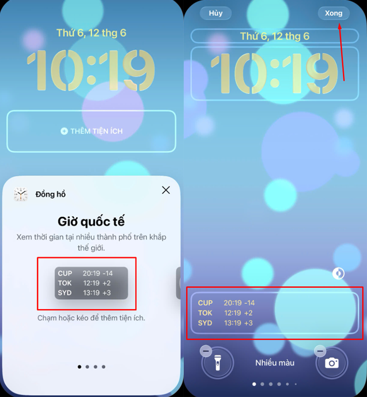 Thay đổi vị trí đồng hồ trên iPhone - hình 8