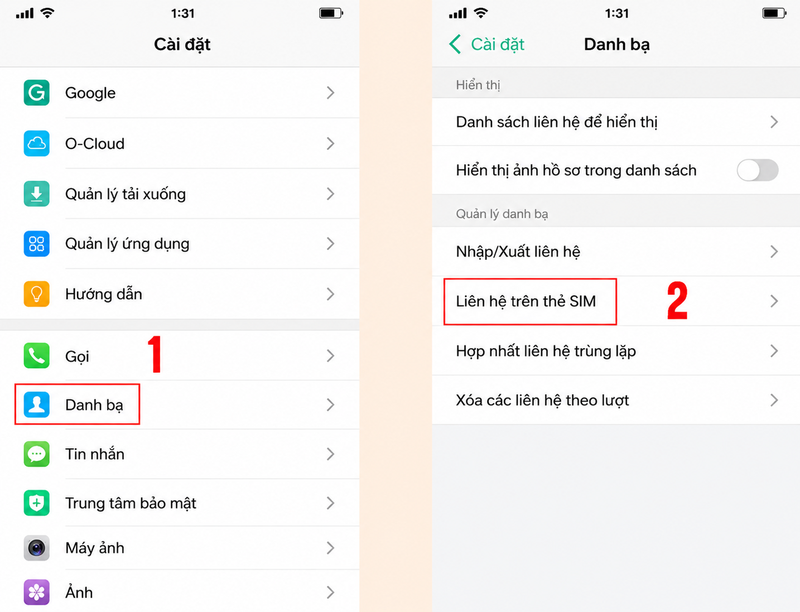 Cách chuyển danh bạ từ SIM sang điện thoại - hình 8