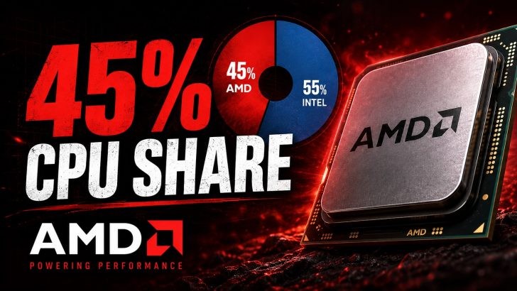 AMD sắp chạm mốc 45% CPU trên Steam, áp sát Intel hơn bao giờ hết - Ảnh 1.