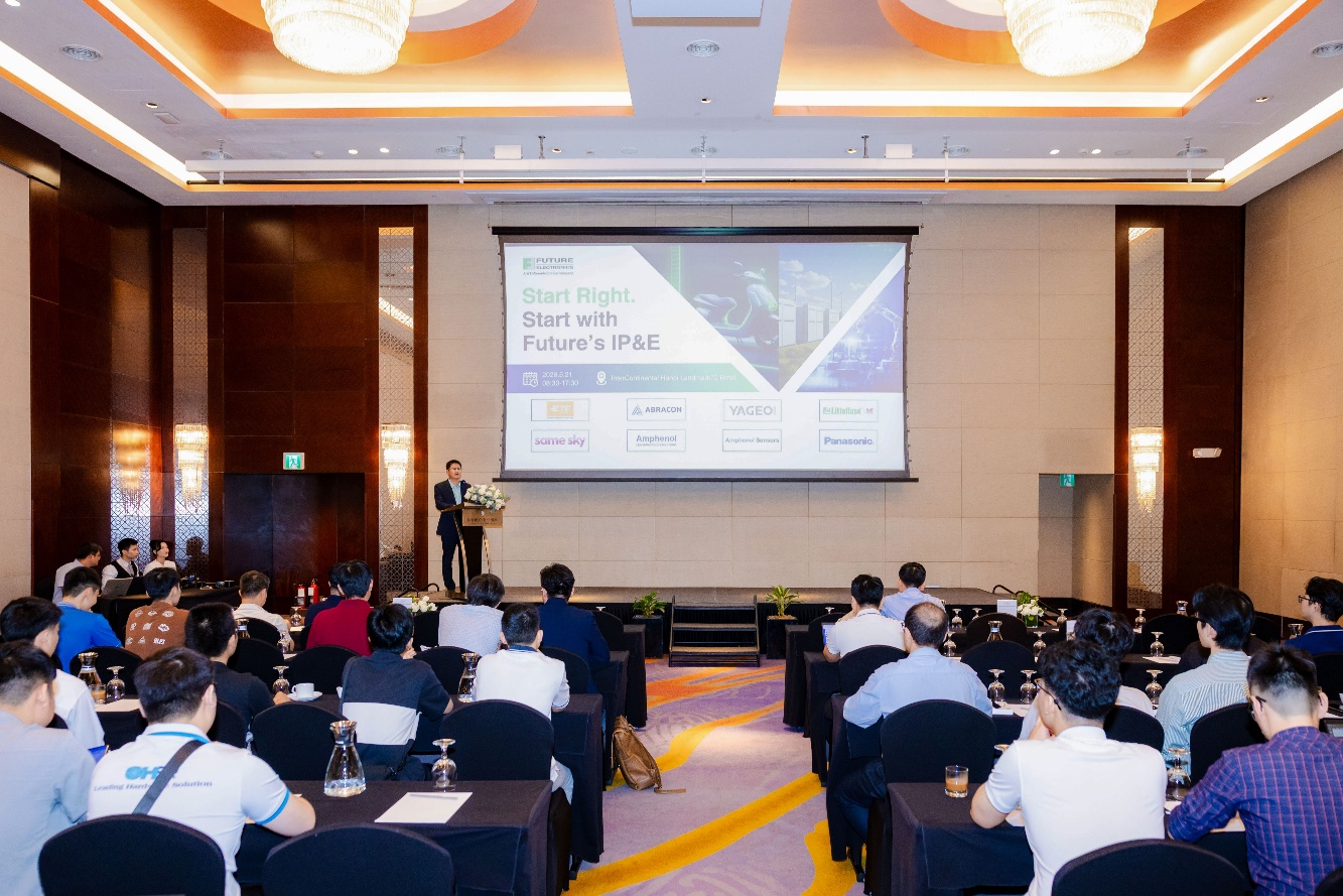 Future Electronics tổ chức thành công Tech Day IP&E Solutions 2026 tại Hà Nội- Ảnh 1. Future Electronics tổ chức thành công Tech Day IP&E Solutions 2026 tại Hà Nội- Ảnh 1.
