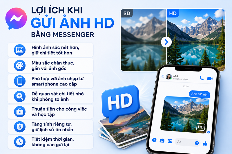 Gửi ảnh HD bằng Messenger - hình 2