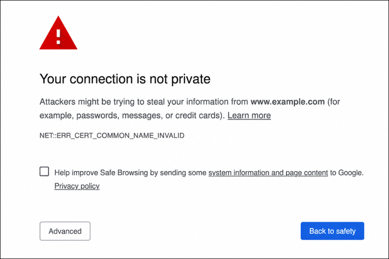 Lỗi bảo mật trên Google Chrome - hình 1