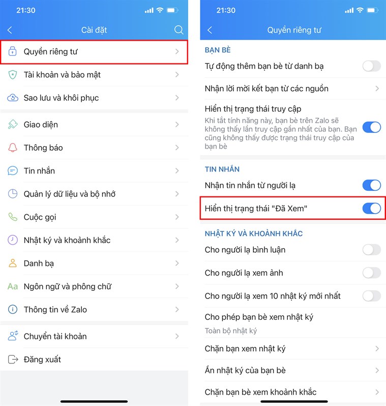 Tính năng trên Zalo giúp xem tin nhắn thoải mái, người gửi không biết người nhận đọc tin nhắn hay chưa - Ảnh 4.
